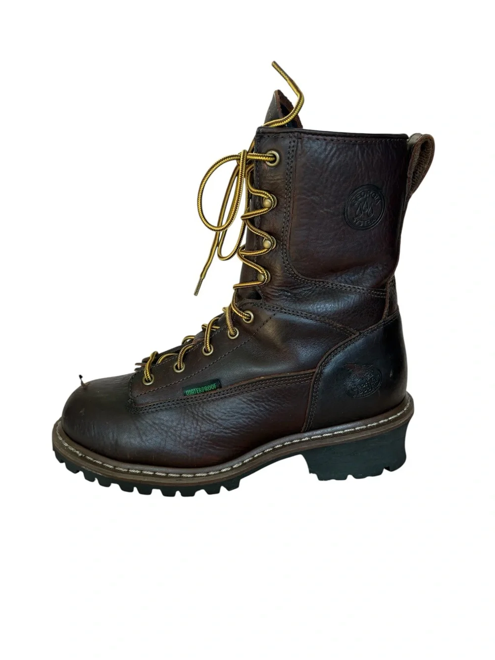 Georgia Boot Men's Georgia Steel Toe Waterproof Logger Boot